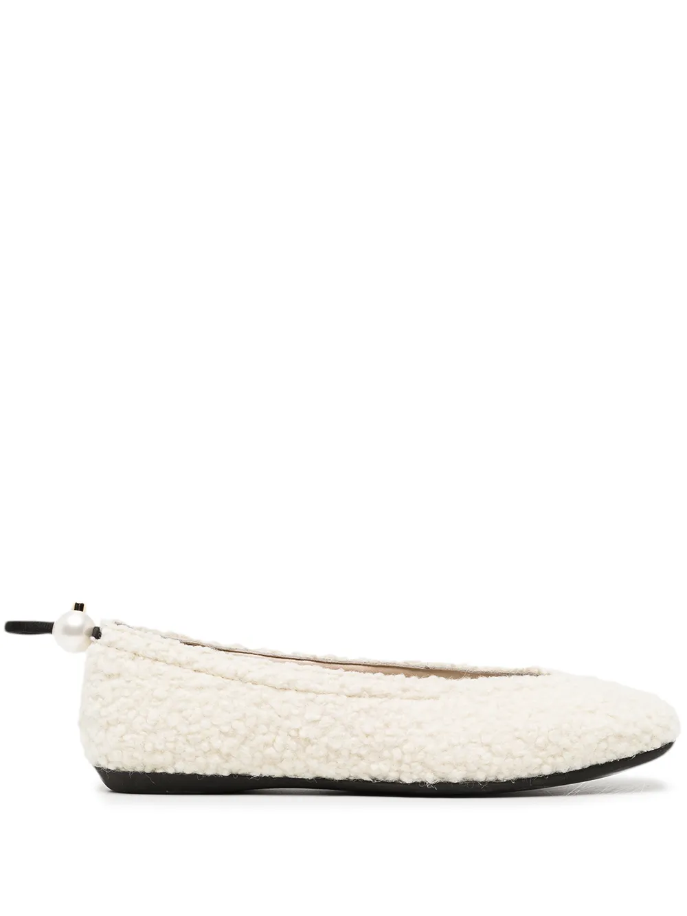 

Nicholas Kirkwood flats DELFI - Blanco