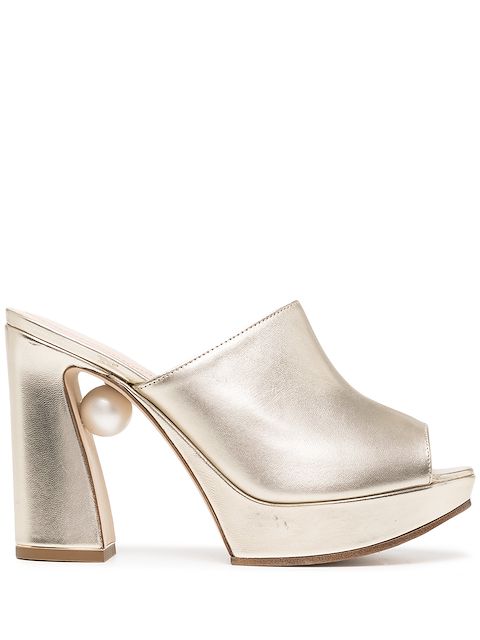 Nicholas Kirkwood ANNABEL Mules 105mm