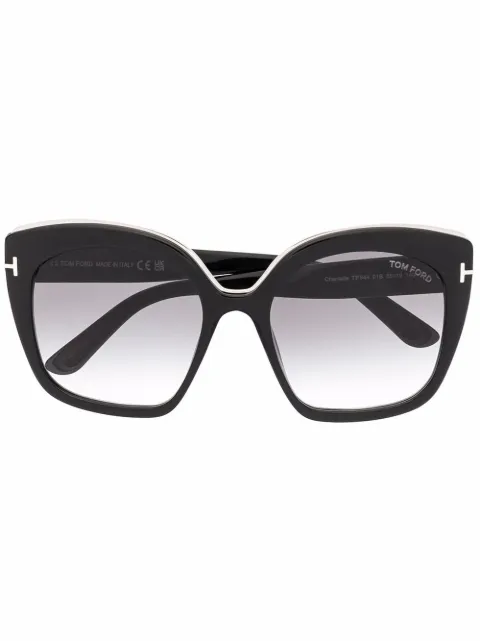 oversized-frame sunglasses