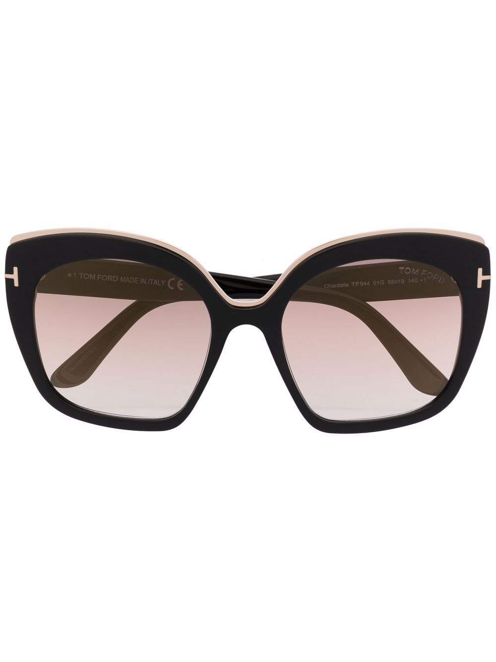 фото Tom ford eyewear солнцезащитные очки в массивной оправе