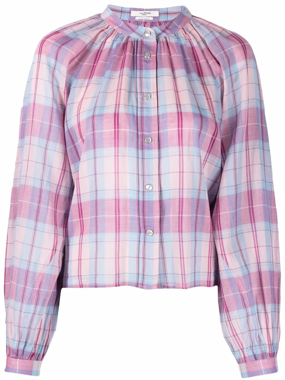 

Isabel Marant Étoile camisa con cuello mao - Rosado