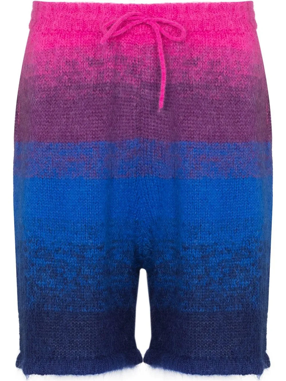 

Charles Jeffrey Loverboy x Browns mufty gradient knit shorts - Purple