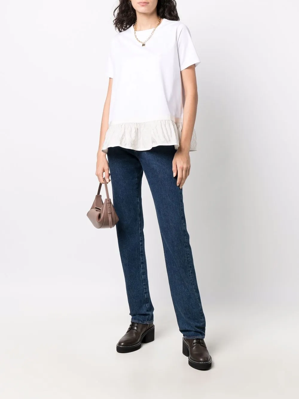 Herno playera con volantes | Playeras y jerséis | Image 2