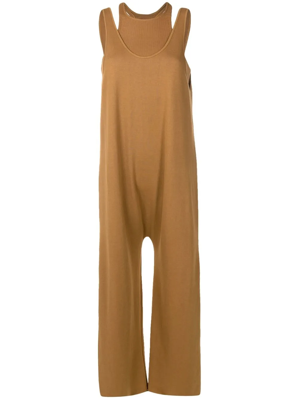 

Osklen round-neck sleeveless jumpsuit - Brown