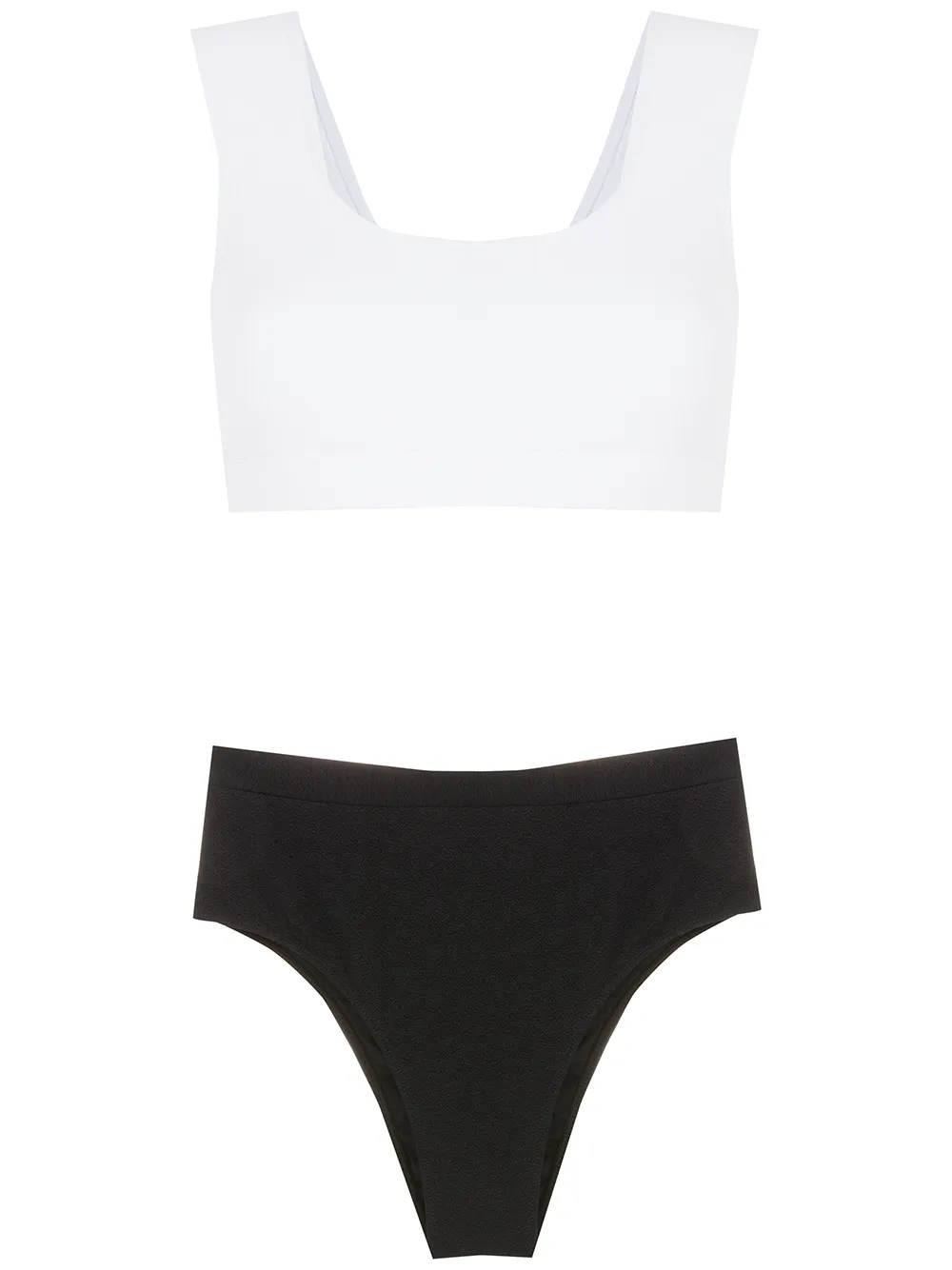 

Osklen two-tone bikini set - Black