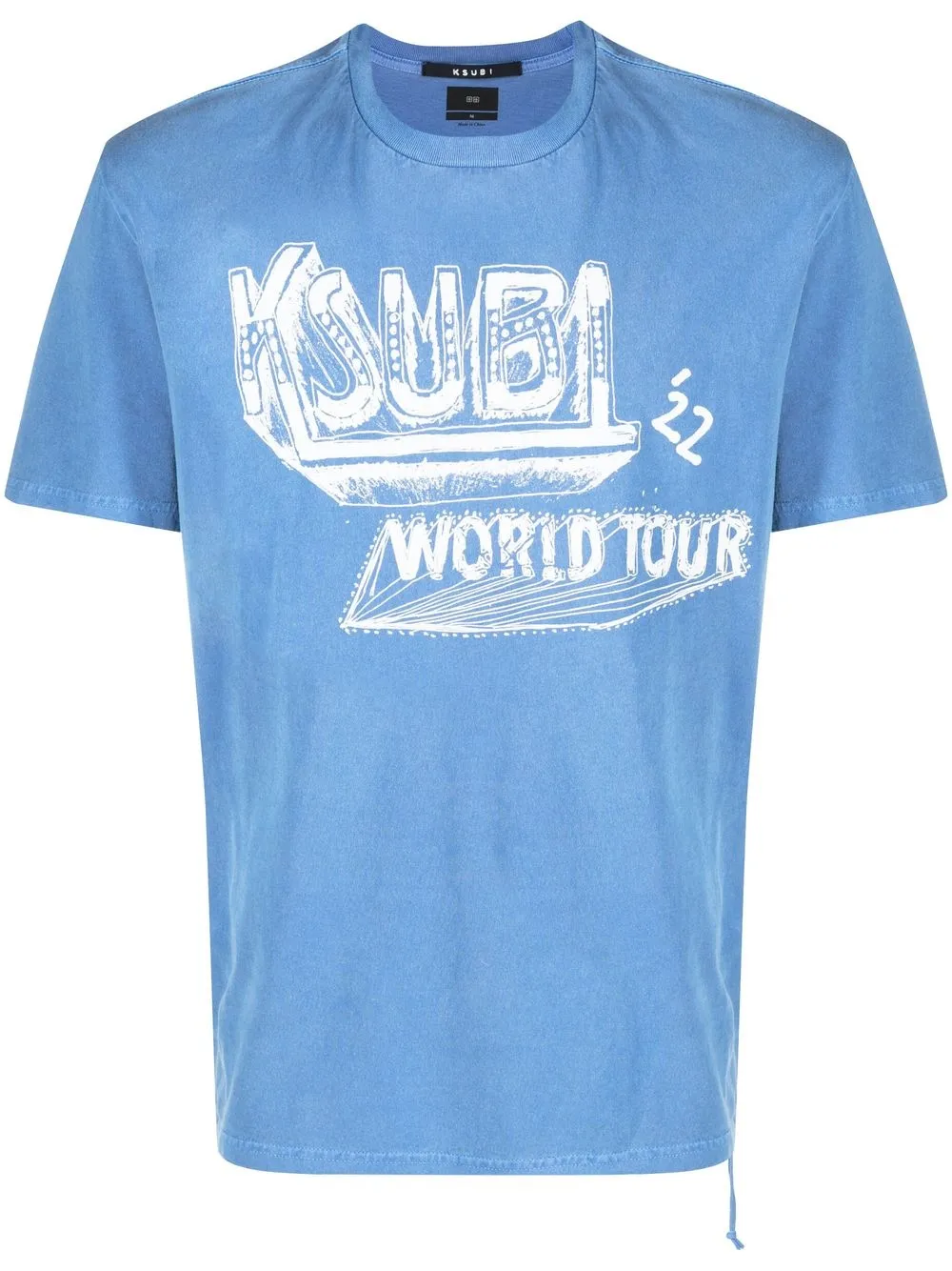 

Ksubi graphic-print T-shirt - Blue