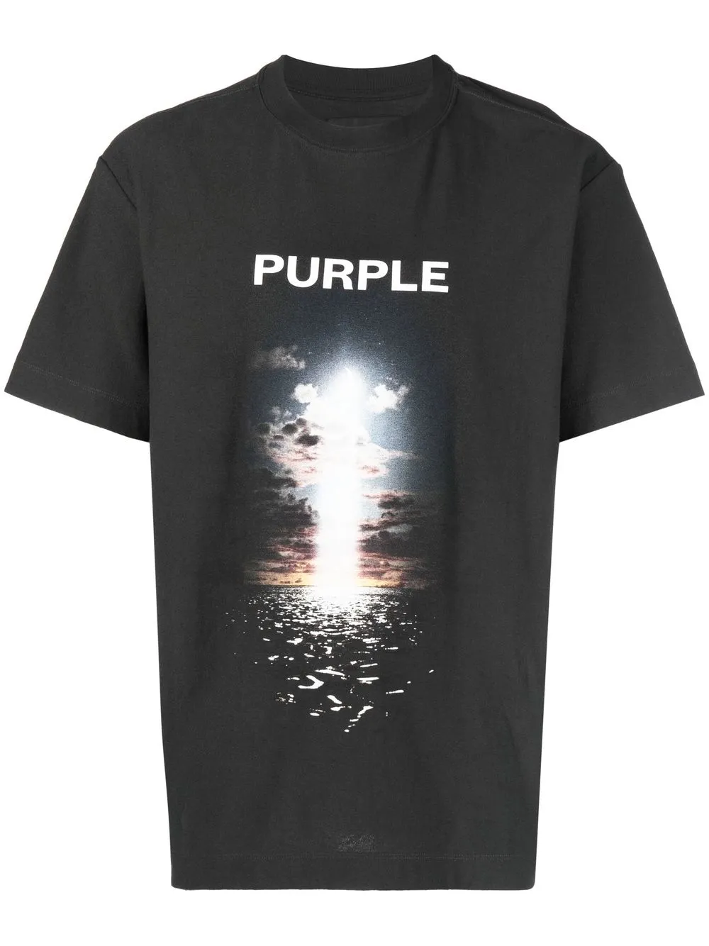 

Purple Brand playera con estampado gráfico - Negro