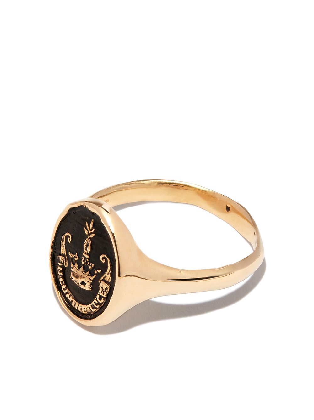 Pyrrha 14kt Yellow Gold Inspiration Signet Ring