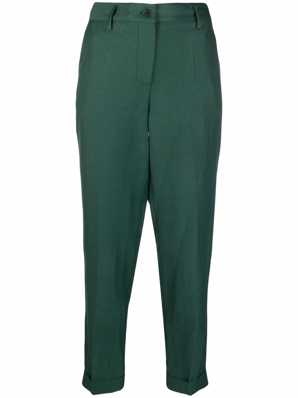 p.a.r.o.s.h. pantalon chino à coupe slim - vert