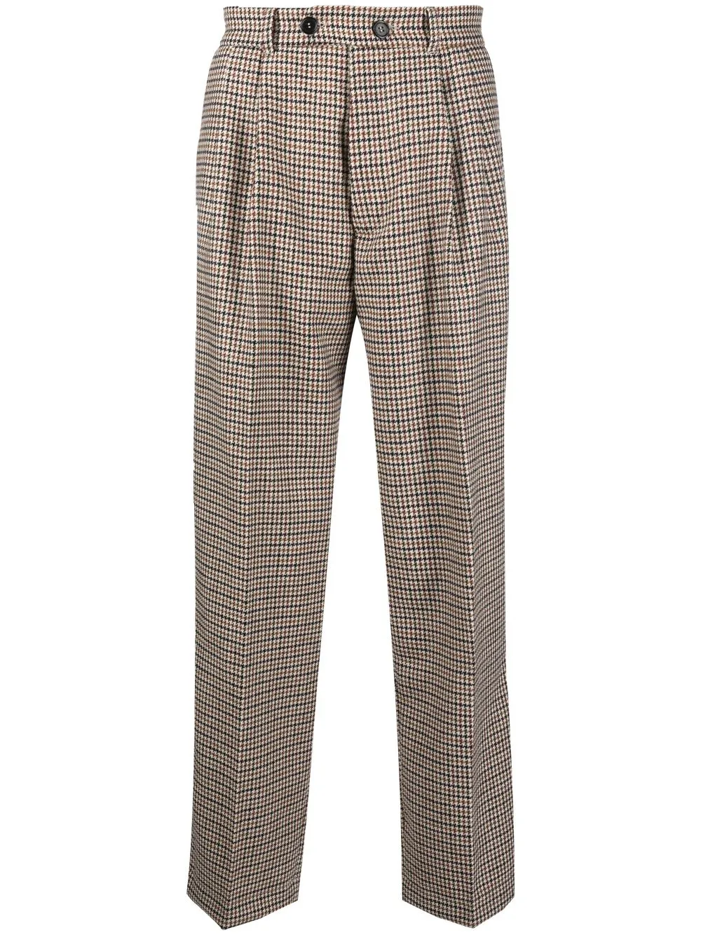 

Manors Golf pantalones con motivo pied de poule - Neutro