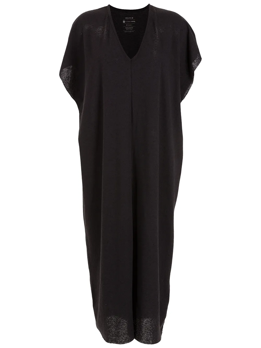 

Osklen V-neck midi dress - Black