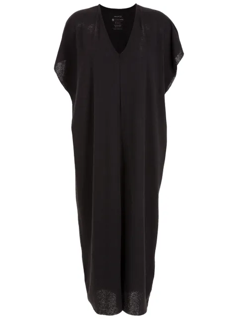 Osklen V-neck midi dress
