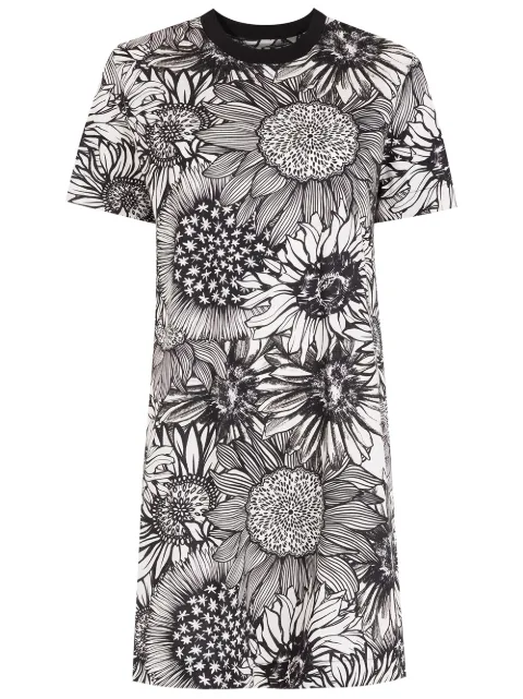 Osklen floral-print cotton T-shirt dress