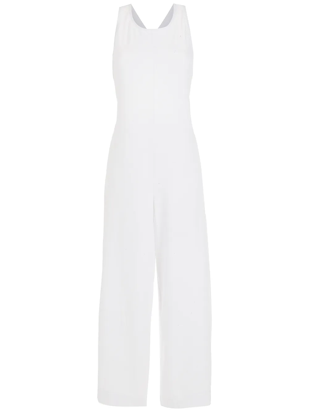 

Osklen crossover-strap jumpsuit - White