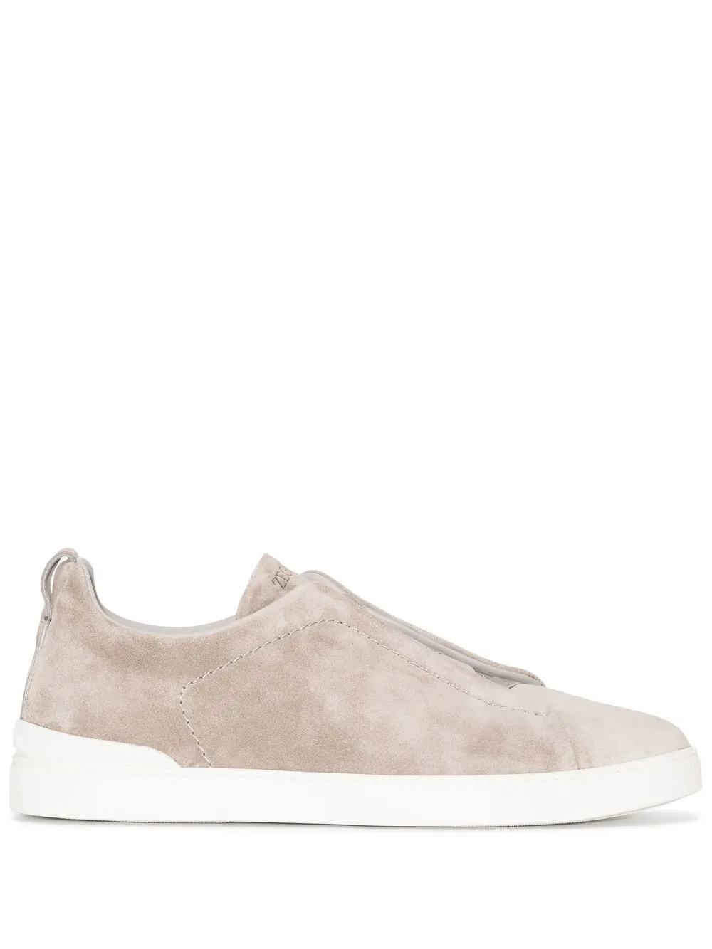 

Zegna slip-on suede sneakers - Grey