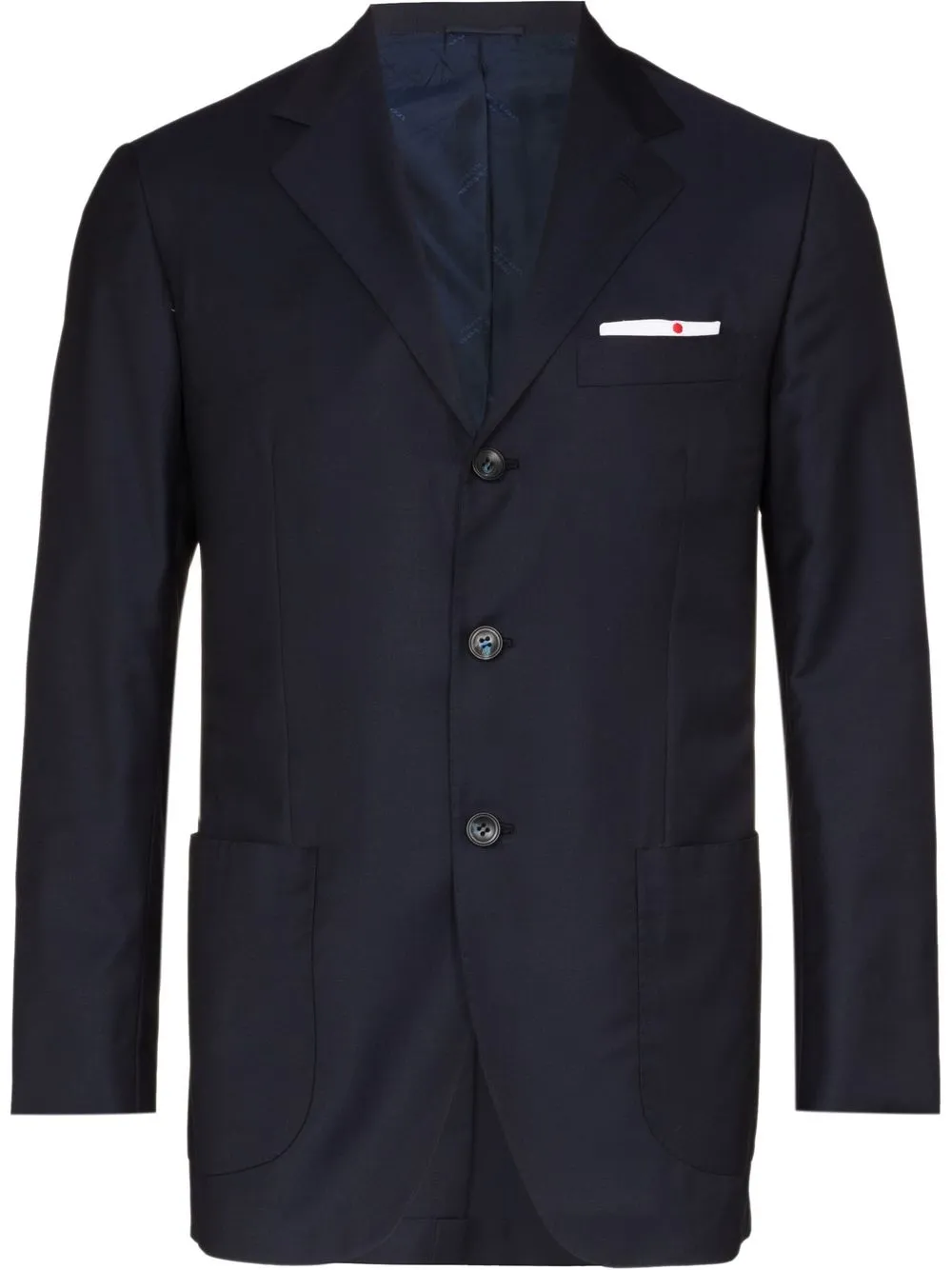 

Kiton blazer con botones - Azul