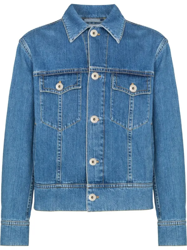 Lanvin Light Wash Denim Jacket - Farfetch