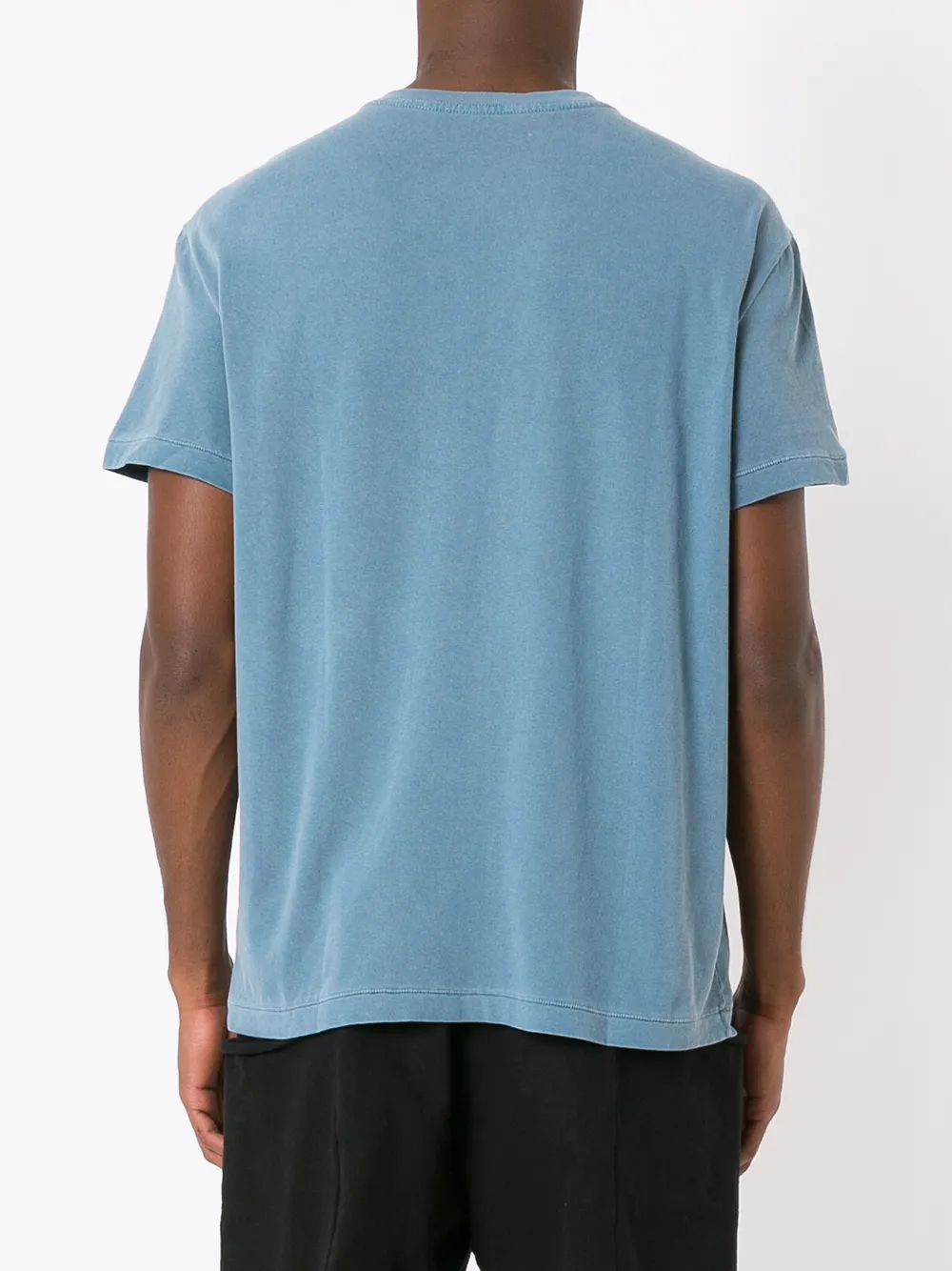 Osklen T-shirt met borstzak Blauw