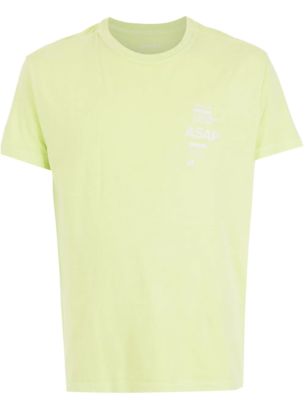 

Osklen slogan crew-neck T-shirt - Green