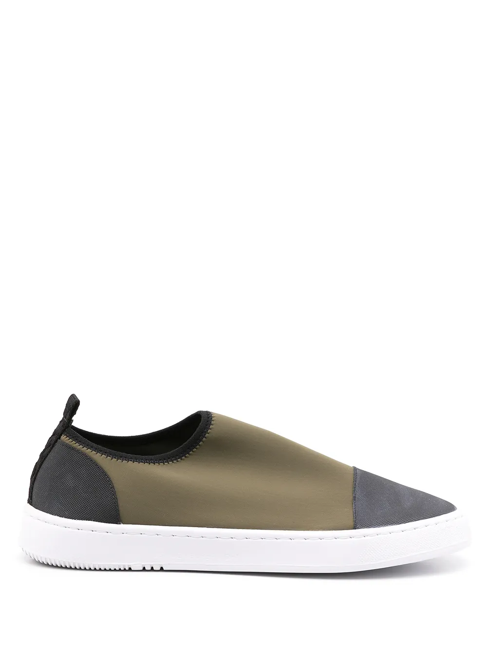 

Osklen colour-block panelled sneakers - Green