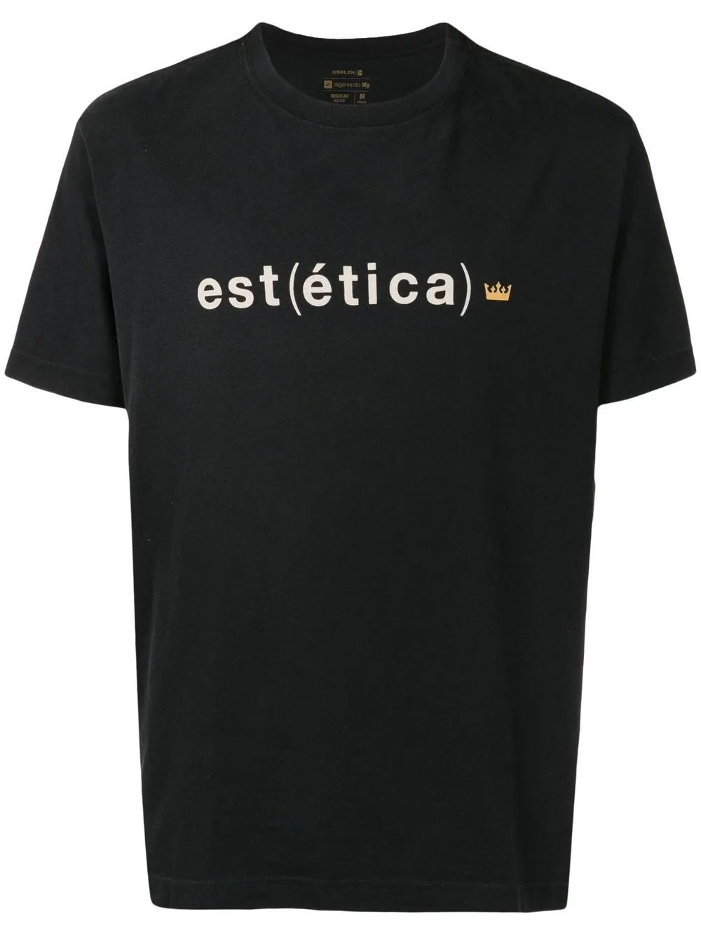 

Osklen text print T-shirt - Black