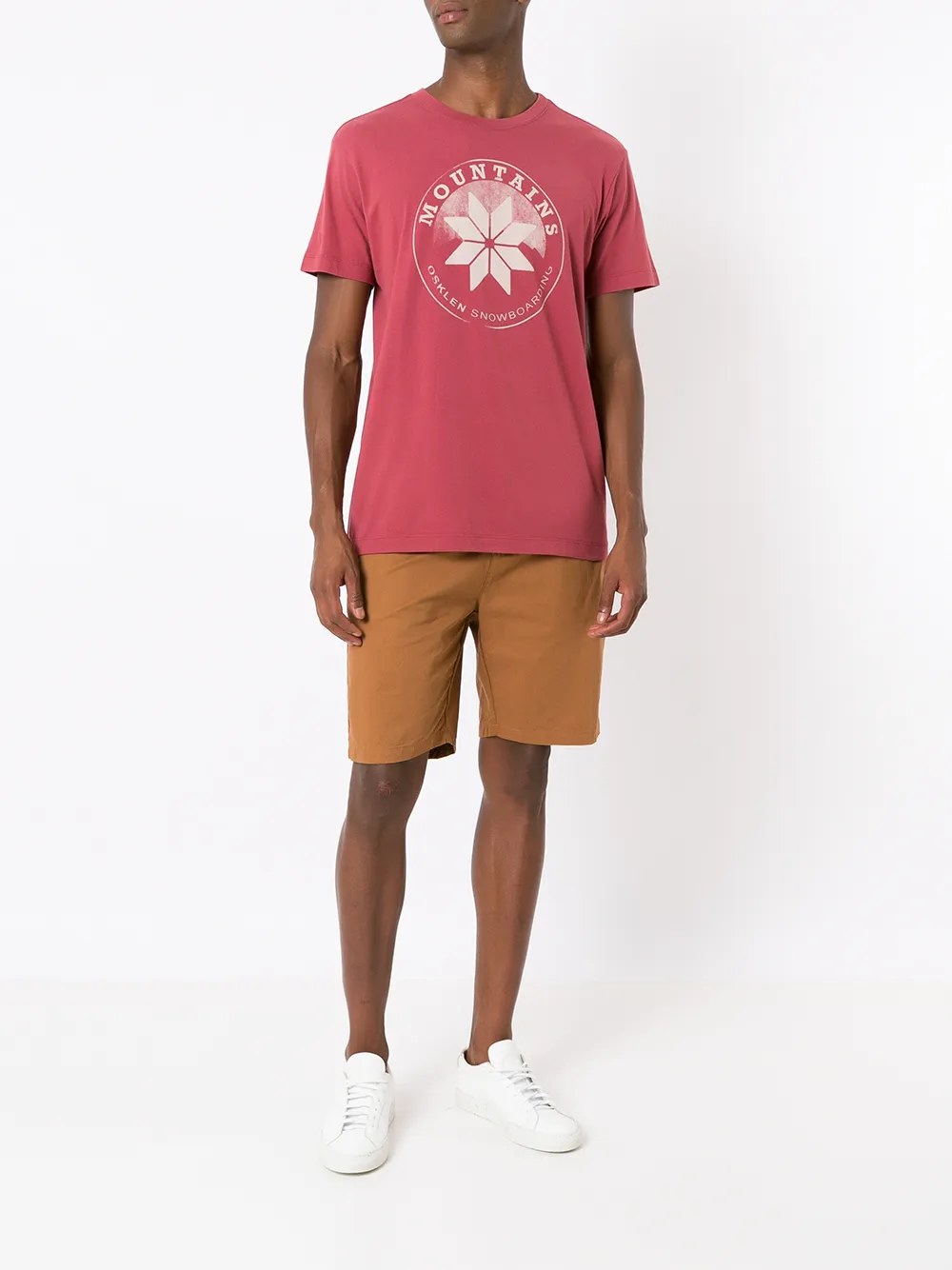 Osklen Shorts met zijzakken - Bruin