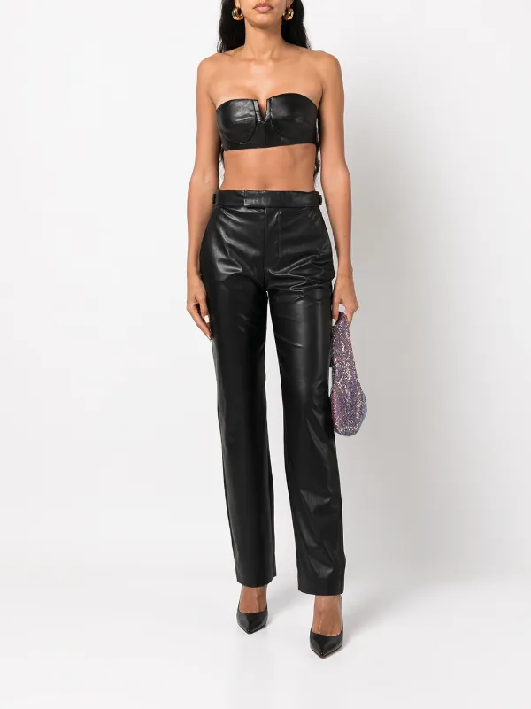 【送料&関税込】Marant Atoile Bolena Faux Leather Trousers Etoile Isabel Marant Bolena Faux Leather Joggers - ShopStyle