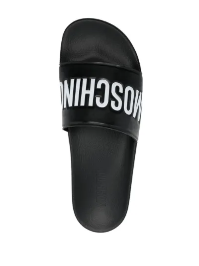 moschino pool sliders