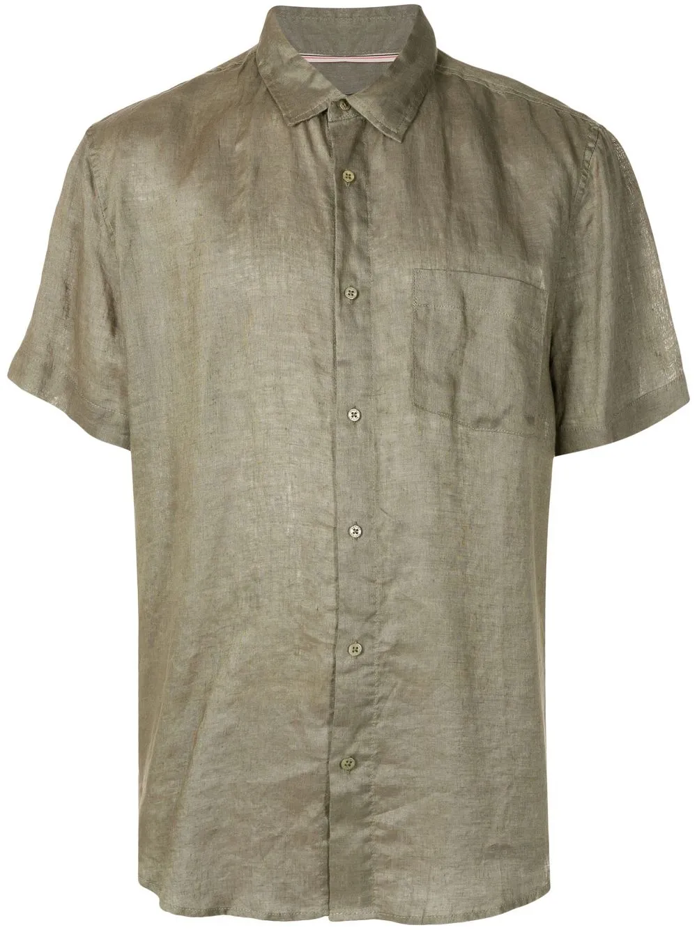 

Osklen short-sleeve button-up shirt - Green