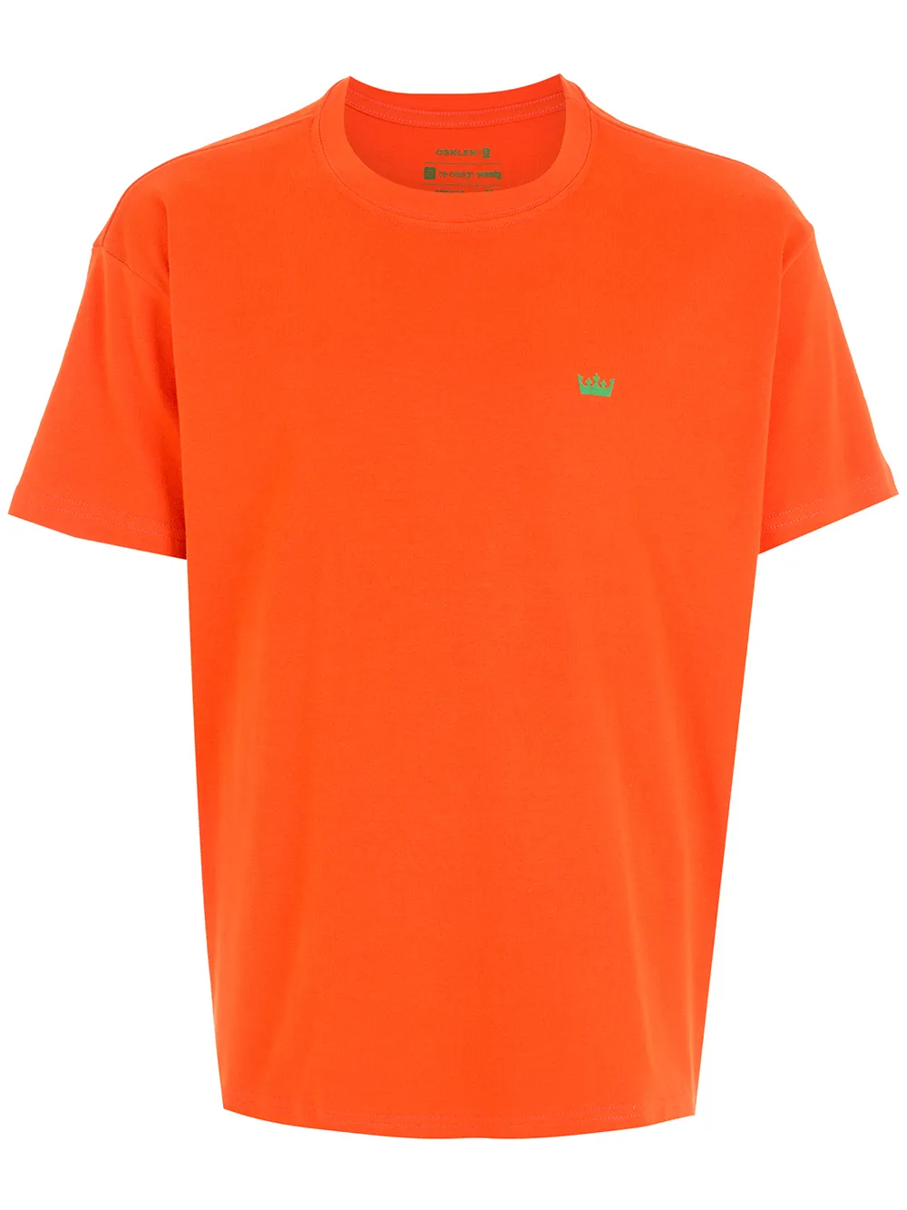 

Osklen logo-print T-shirt - Orange
