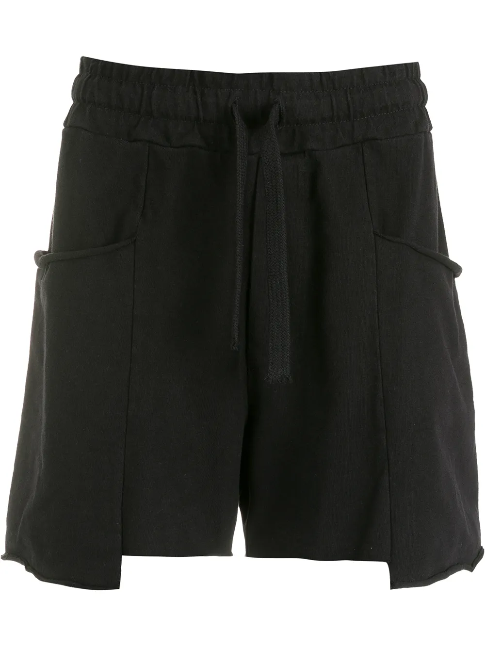 

Osklen drawstring cotton track shorts - Black