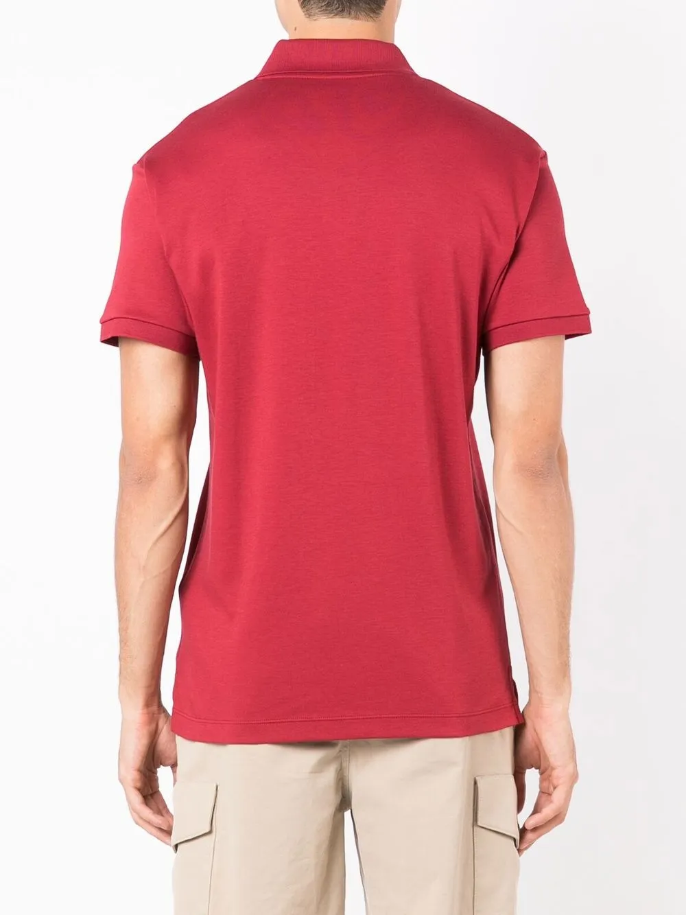 Osklen Short-sleeve Polo Shirt In Red