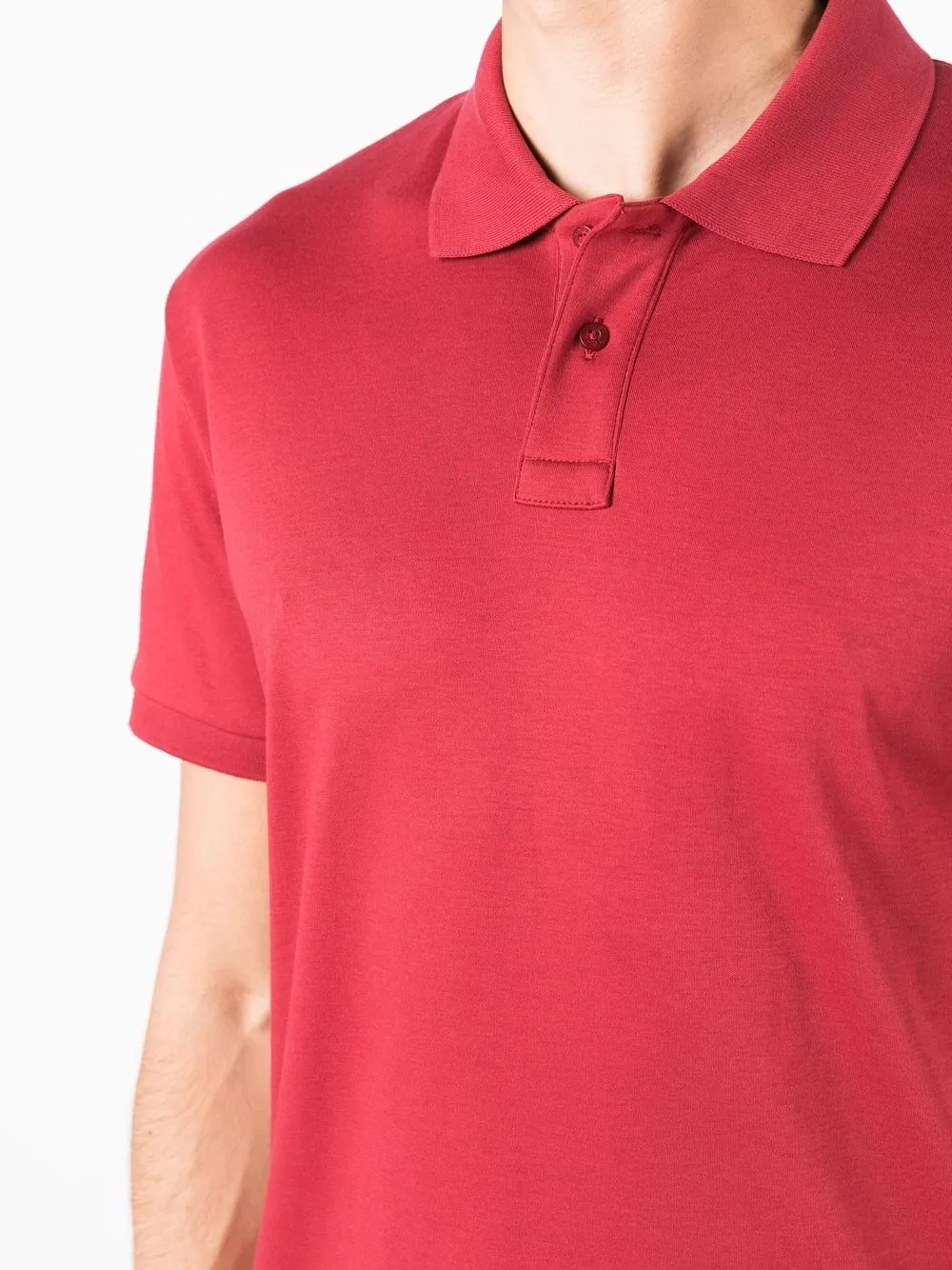 Osklen Short-sleeve Polo Shirt In Red