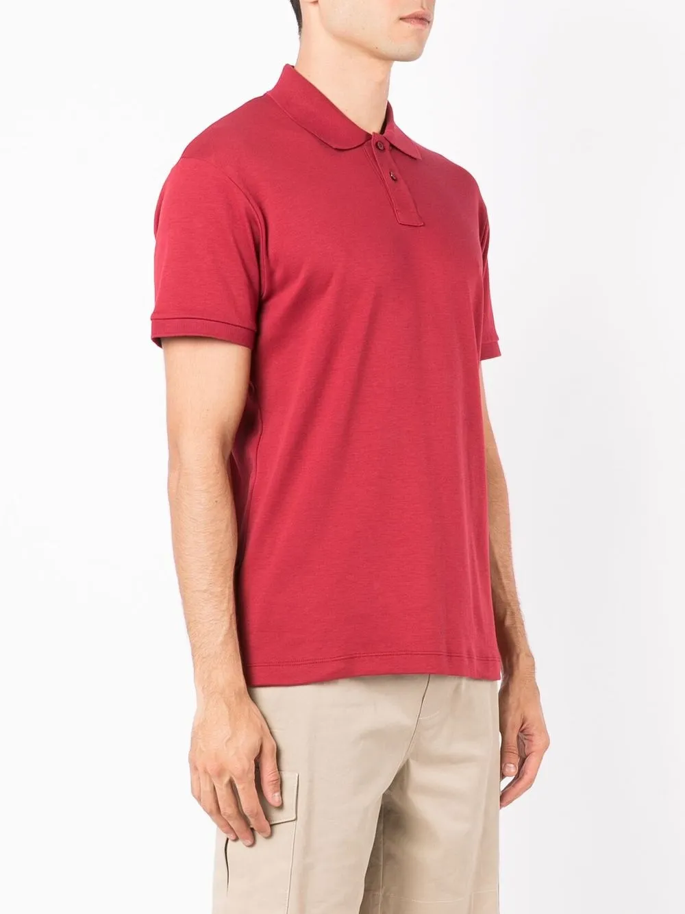 Osklen Short-sleeve Polo Shirt In Red