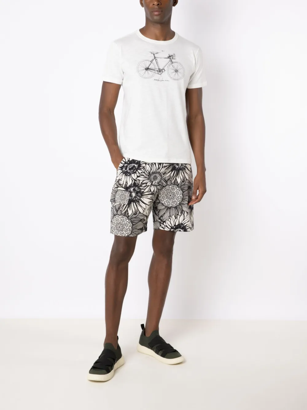 Osklen Cargo shorts Zwart