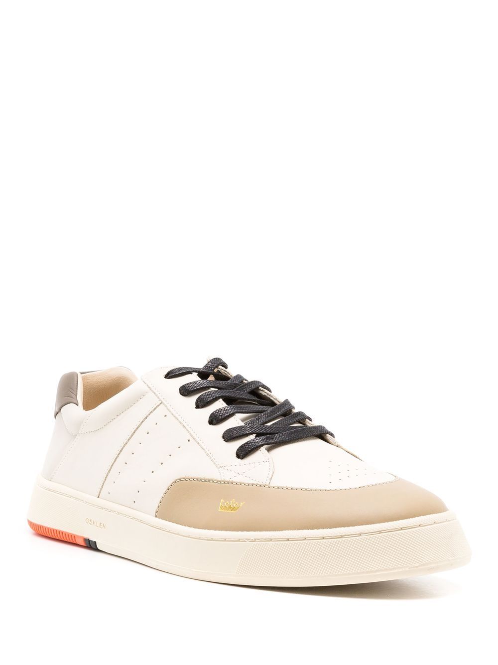 Osklen Sneakers met colourblocking - Beige