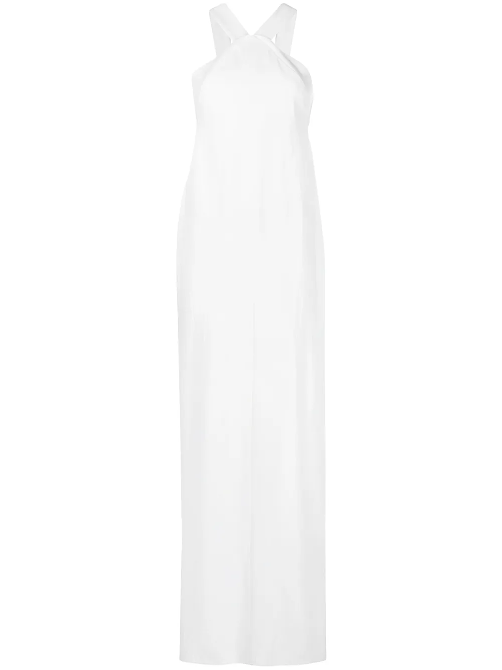 

RtA Phoebe cross-neck dress - White