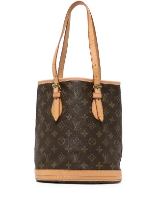 Louis Vuitton Pre-Owned 2021 モノグラム バケット PM ハンドバッグ 