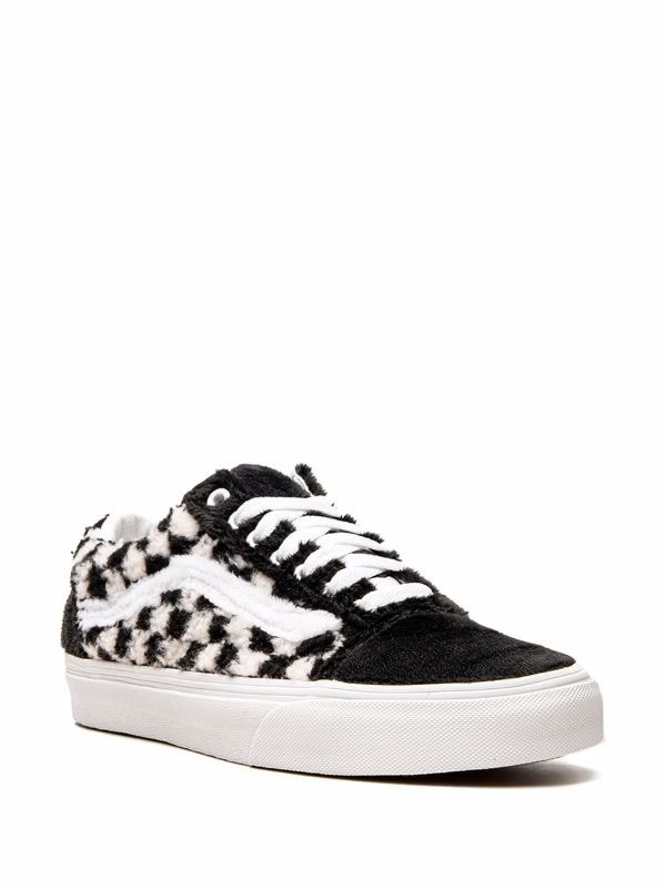 Vans Old Skool Shoes - Sherpa Checkerboard/Black