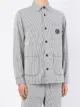 SPORT b. by agn??s b. stripe-print patch-pocket shirt
