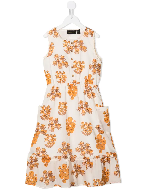 Mini Rodini floral-print Dress - Farfetch