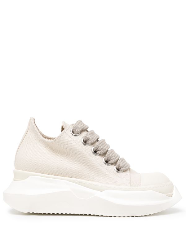 rick owens dark shadow abstract sneakers