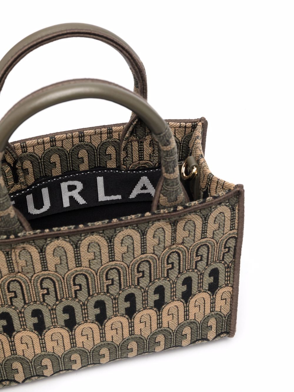 Furla Opportunity Large Jacquard Tote in Toni Ballerina