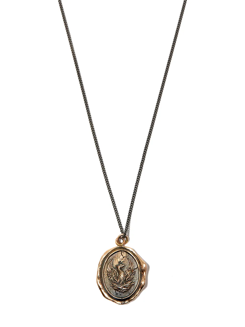 

Pyrrha sterling silver Fire Within necklace - Gold