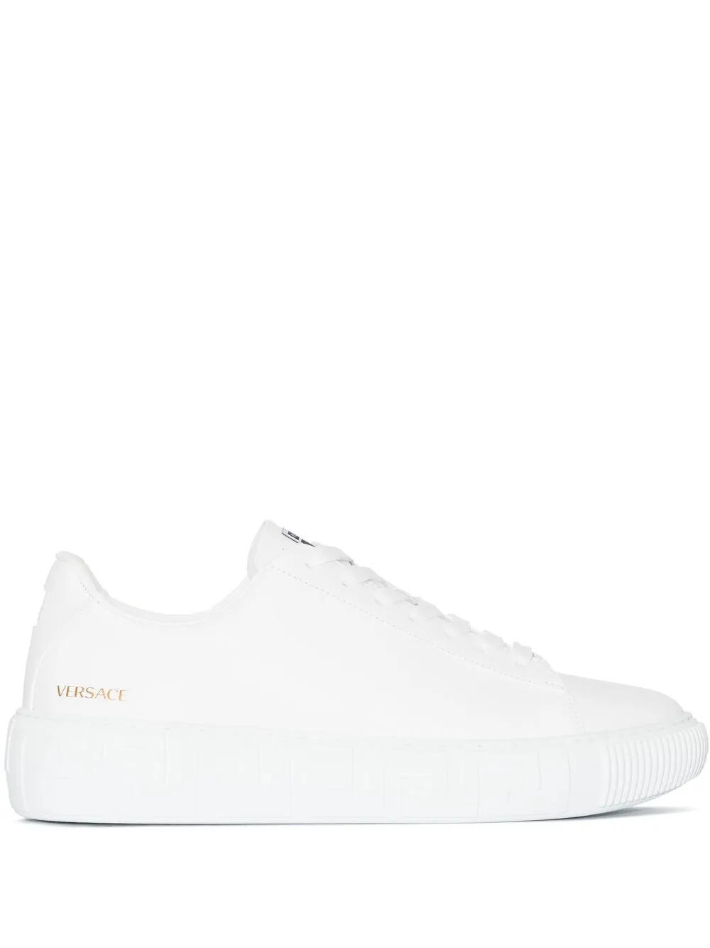 

Versace tenis bajos La Greca - Blanco