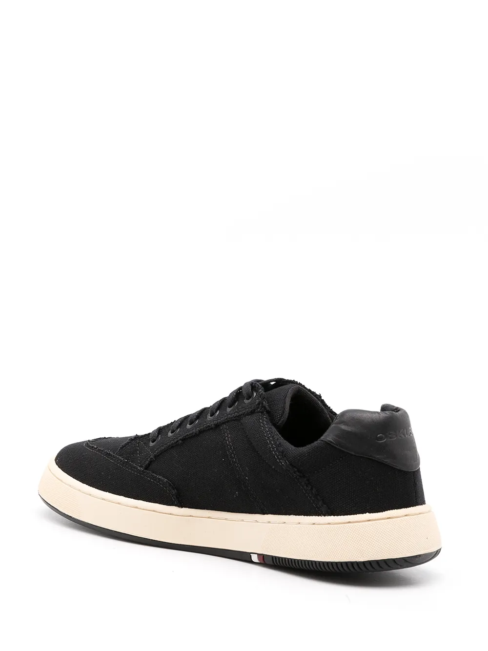 Osklen logo-print low top sneakers Black