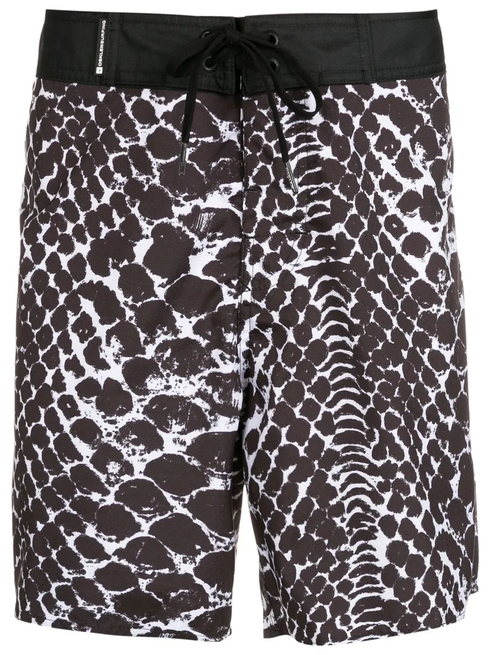 

Osklen reptile-print swim-shorts - Black