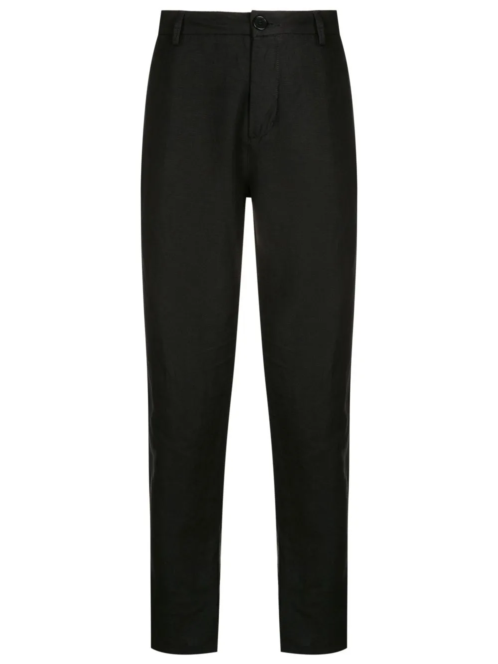 Osklen Tapered Linen Trousers In Black