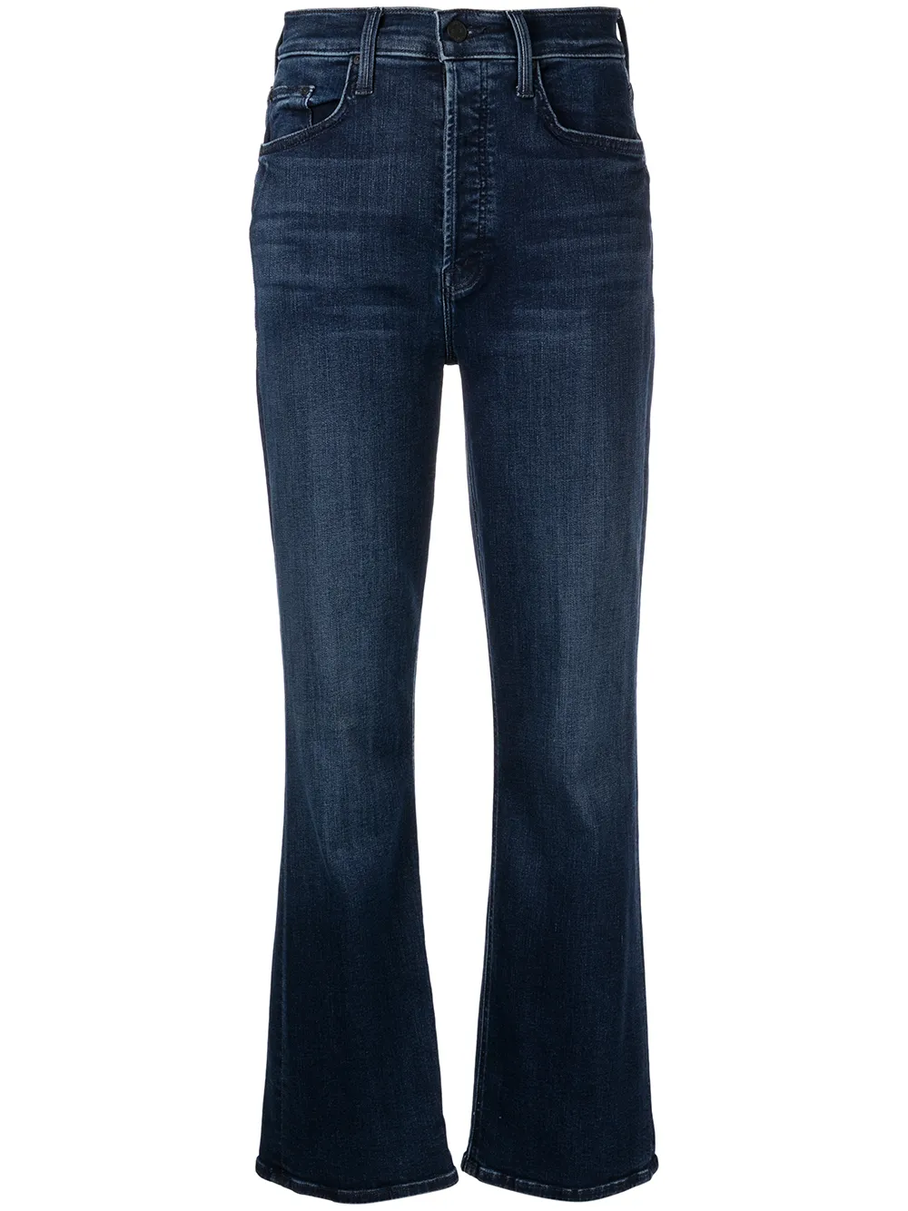 

MOTHER jeans capri acampanados - Azul