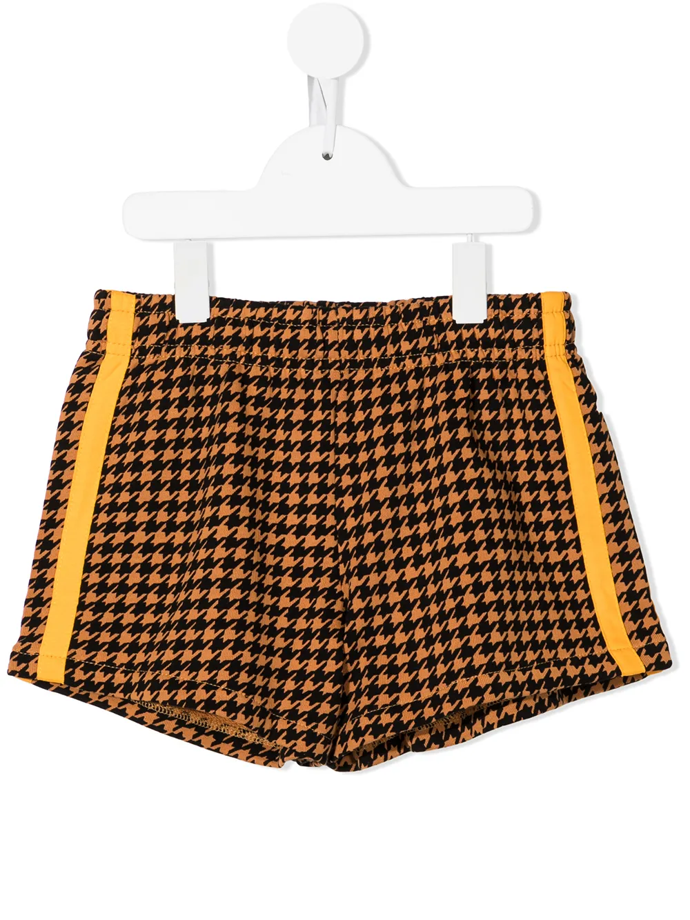 

Mini Rodini check-print shorts - Brown